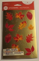 American Greetings Foiled Multicolor Flowers & Plants Stickers 36 Count