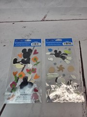 EK Success Disney Stickers Mickey & Minnie DJBM002 And Mickey & Goofy DJBM005
