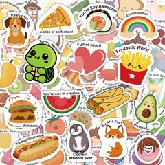 120 PCS Motivational Stickers for Kids | Teacher Supplies & Classroom Decor Esse