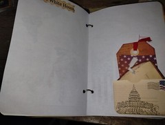 USA America Junk Journal Scrapbook