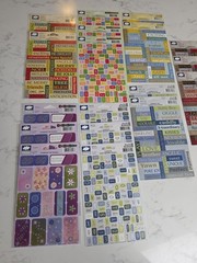 CLOUD 9 Design Scrapbooking Stickers Lot Of 57 NIP