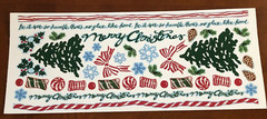4 Vintage and Rare CHRISTMAS BORDERS and STICKER SHEETS from Print Works ~ New