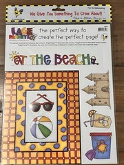 Cock-A-Doodle Designs. Inc At The Beach Page Packet Scrapbooking New