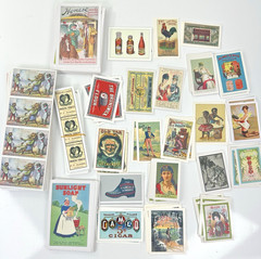 LARGE LOT – Junk Journal Material Victorian Advertising Paper Ephemera CLEAN!