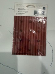 Scrapbook Interior Nail Square Top SnapOn Paper-Crafting Fastener Burgundy Color