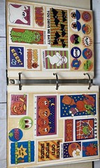 VTG 80s STICKER ALBUM 22 Double Sided Pages Scratch & Sniff – Star Wars & More!