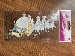 Disney Princess CINDERELLA dimensional stickers EK Success