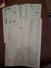 5X STICKERS SCRAPBOOKING NEW (ST1468) MIX TRANSPARENT