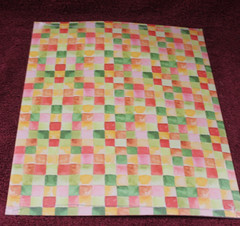 Creative Memories Textiles Printed Photo Mounting Paper-10×12 6 Colors 12 Sheet