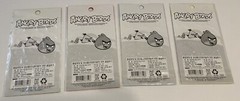 Angry Birds Stickers New Sealed ,4 Pieces (red,green,blue,yellow)