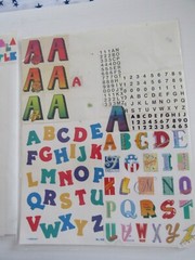 Angela Jill & Alphabet STICKERS – SHEETS & SINGLES – VARIOUS BRANDS – VINTAGE