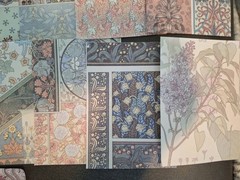 100PC Scrapbooking Ephemera Paper Pack New Design Retro Floral Dance Review…