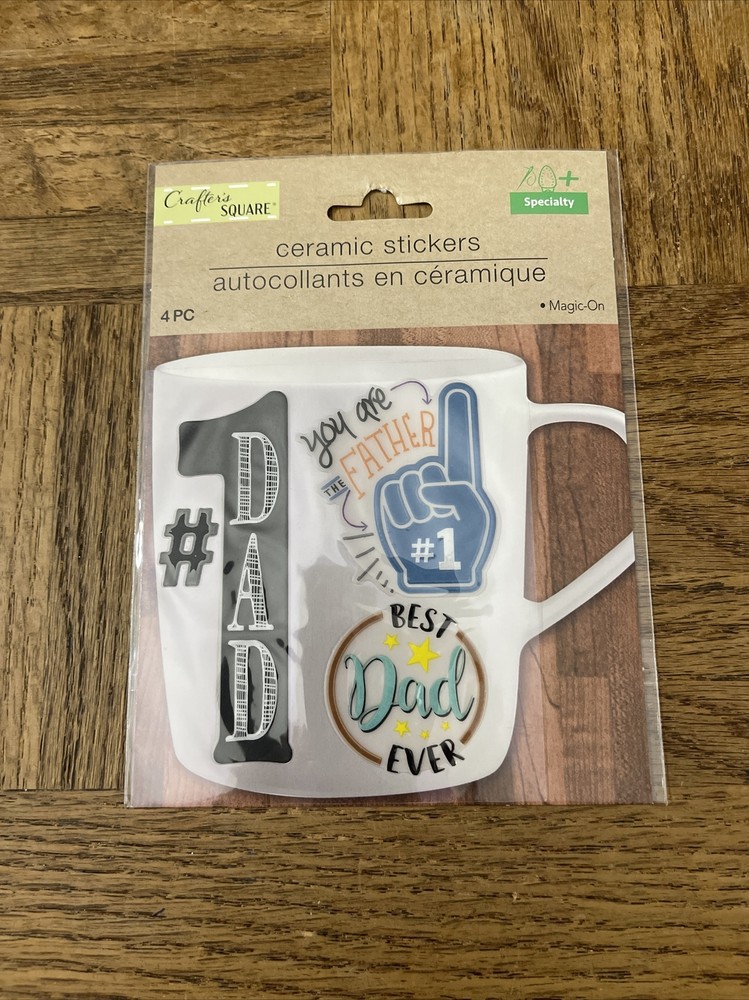 Crafters Square Ceramic Stickers