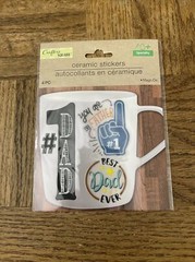 Crafters Square Ceramic Stickers