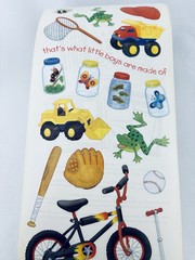 Vintage Sandy Lion Stickers Roll Little Boys Sheet Scrapbooking Sandylion Truck