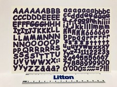 Creative Memories ABC/123 Stickers Scrapbook Mini Stickers, 2002 NEW!