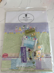 Easter Scrapbooking Kit Supplies – Paper Stickers Brads Frameworks 85 PC