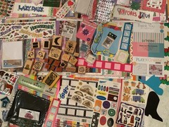 Huge Lot Art / Journal / scrapbooking 1025+ Supplies Stickers EMBELLISHMENTS NEW