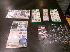 Mixed Lot Of Victorian Theme Stickers, Scrapbooking/Crafts, New & Used