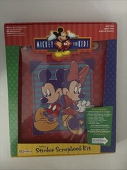 Mickey Minnie Mouse DisneySandylion Deluxe StickerScrapbook Kit NEW