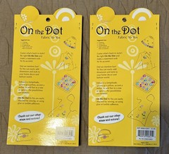 NIP Lot of 2-8/Pack ON THE DOT Fabric Yo-Yos 3″ Diameter Scrapbook/Sewing/Decor
