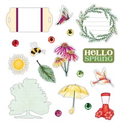 Creative Memories Painted Garden Embellishments