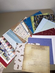 Scrapbook Supplies Lot, Paper & Stickers-Boy Themed, new baby, toddler and teen