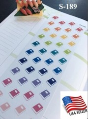Erin Condren Planner Sticker – Back to School, Test, Exam, No School, Homework