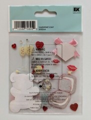 RARE Jolee’s Valentine’s Day Gifts Teddy Ring Candy Love Scrapbooking Stickers