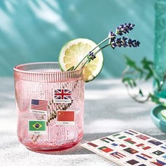 960 Pcs World Flags Stickers World Map Passport Stickers for Planner Journal