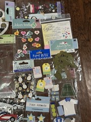 Lot Of 58 Jolee’s Boutique Scrapbooking Stickers Birthday Baby Wedding Animal