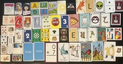 Lot of 70 Game Cards Playing Cards Craft Unique Fun Some Vintage Tarot Mixed Lot