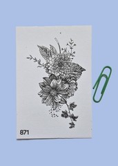 Classic Toile Pattern Journal Cards Supplies Scrapbooks Junk Journal #871