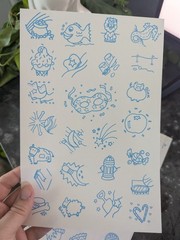 Vintage 80s 90s Color Your Own Stickers Sheets Lot Of 21 Pages Rainbows Bears