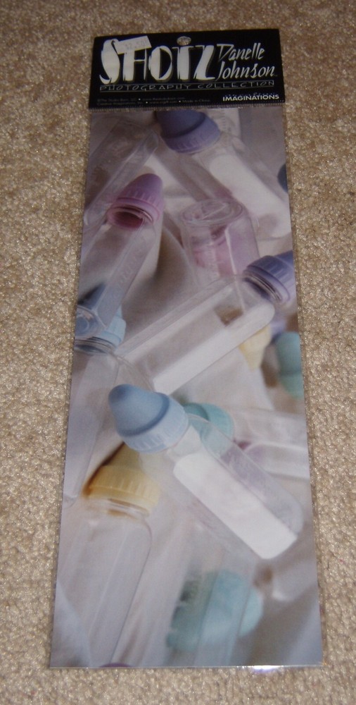 Creative Imaginations SHOTZ Photography Collection ~ Pastel Baby Bottles