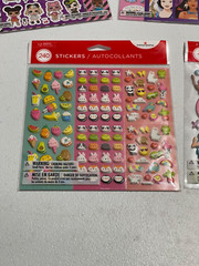 5 AMERICAN GREETINGS FORGET ME NOT STICKERS LOT NEW SEALED DISNEY PRINCESS L.O.L
