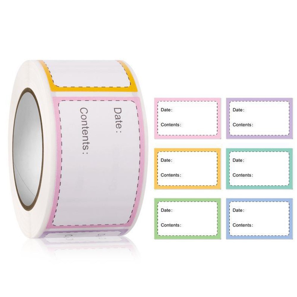 Easy to Use Labels for Identifying Food in Bags Boxes and Containers 3*5cm
