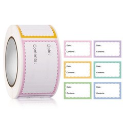 Easy to Use Labels for Identifying Food in Bags Boxes and Containers 3*5cm