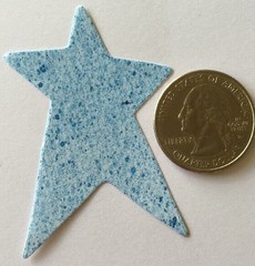 STAR PRIMITIVE Die-cuts(12pc)Approx.2.5×1.5″Holiday•Christmas•Country•Old
