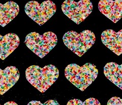 VALENTINES DAY STICKERS✨💖✨❤️✨💜✨💚✨💛✨💙✨🧡✨🩷✨6” x 4”✨GLITTER✨1” x 3/4”✨☝️✨💘