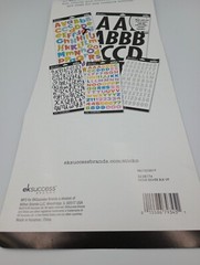 Alphabet Stickers Stamps Lot of 6 Various Brands Packs New Old Stock Sealed