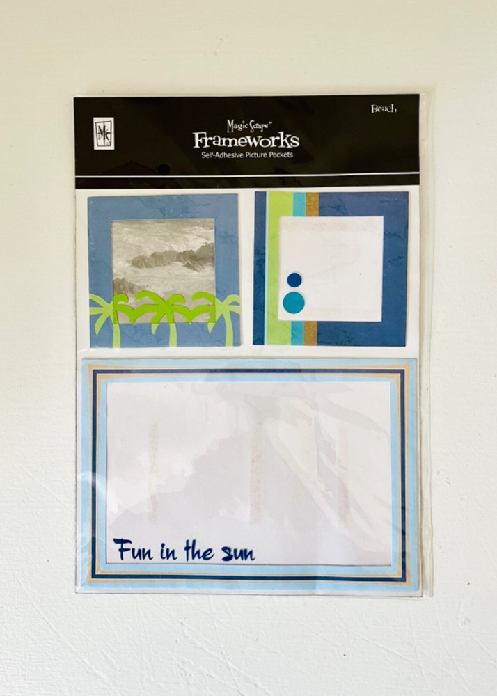 Magic Scraps Frameworks Self-Adhesive Picture Pockets