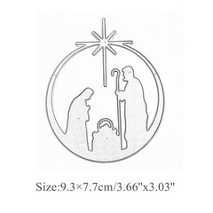 hinana Christmas Angel Star Metal Die Cuts