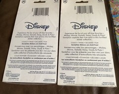 SANDYLION Stickers WILTON Treat Bags Disney Mickey Mouse And Friends NIP Lot 3