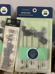 Scrapbook Card Making Embellishment Lot Pins Letters Stickers Buttons More