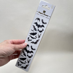 Paper House Halloween Bat Stickers Scrapbooking Junk Journals Collage