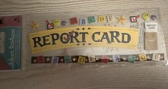 Jolee’s Boutique School Report Card title Phrase Sticker Scrapbooking