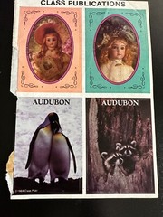 Vintage 1984 Stickers, Insert from STICKERS! Magazine, Dolls and Audubon