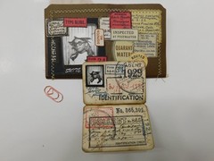 Junk Journal Add-Ons Handmade Tags Card Envelope File Clipboard Ephemera Set 4
