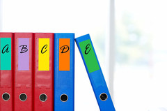 Colored Label Sticker in 12 Colors,3 X 1 Inch Rectangle Color- Coding Labels,Sel